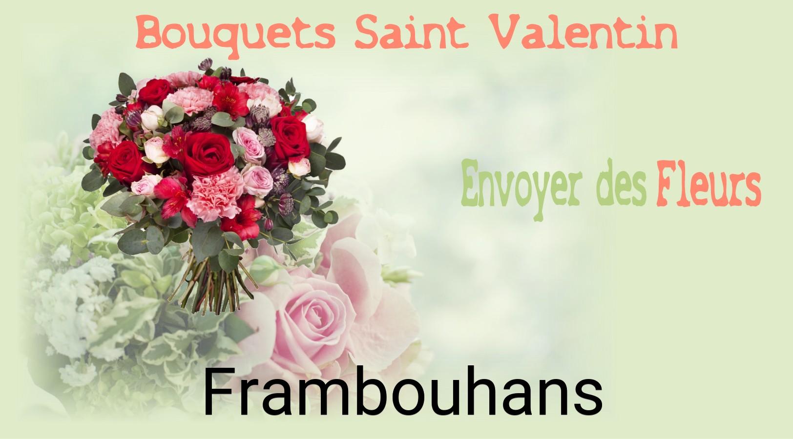 Roses de Saint-Valentin livrées à Frambouhans